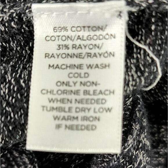 LOFT grey‎ heathered zippered cardigan sweater jacket Size medium - Picture 6 of 6